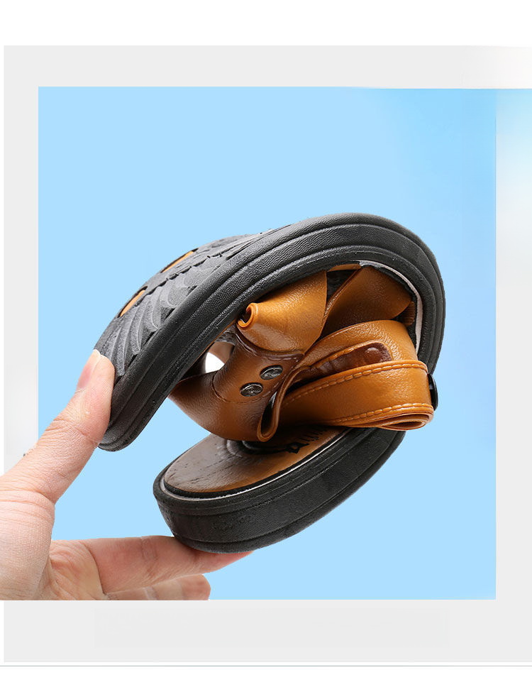 Neu Strand herren Sandalen Mittleren alters Und Ältere Kunststoff Sommer_voghion.com